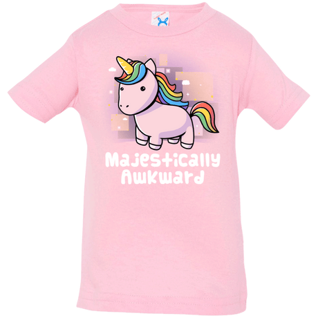 T-Shirts Pink / 6 Months Majestically Awkward Infant Premium T-Shirt