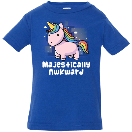 T-Shirts Royal / 6 Months Majestically Awkward Infant Premium T-Shirt
