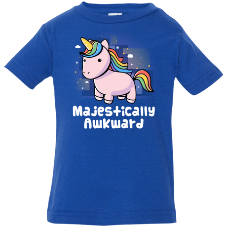 T-Shirts Royal / 6 Months Majestically Awkward Infant Premium T-Shirt