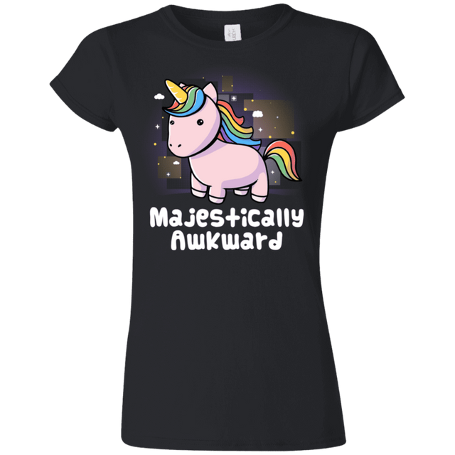 T-Shirts Black / S Majestically Awkward Junior Slimmer-Fit T-Shirt