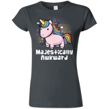 T-Shirts Charcoal / S Majestically Awkward Junior Slimmer-Fit T-Shirt