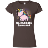 T-Shirts Dark Chocolate / S Majestically Awkward Junior Slimmer-Fit T-Shirt
