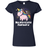 T-Shirts Navy / S Majestically Awkward Junior Slimmer-Fit T-Shirt