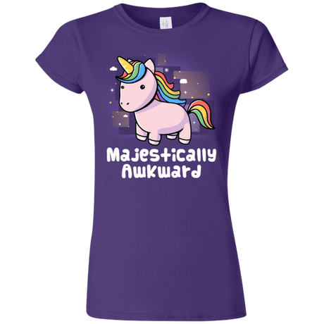 T-Shirts Purple / S Majestically Awkward Junior Slimmer-Fit T-Shirt