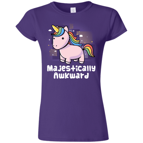 T-Shirts Purple / S Majestically Awkward Junior Slimmer-Fit T-Shirt