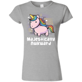 T-Shirts Sport Grey / S Majestically Awkward Junior Slimmer-Fit T-Shirt