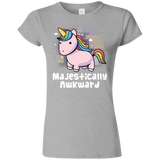 T-Shirts Sport Grey / S Majestically Awkward Junior Slimmer-Fit T-Shirt