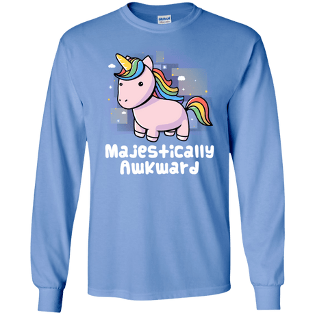 T-Shirts Carolina Blue / S Majestically Awkward Men's Long Sleeve T-Shirt