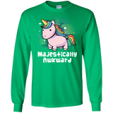 T-Shirts Irish Green / S Majestically Awkward Men's Long Sleeve T-Shirt