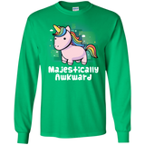T-Shirts Irish Green / S Majestically Awkward Men's Long Sleeve T-Shirt