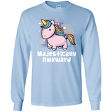 T-Shirts Light Blue / S Majestically Awkward Men's Long Sleeve T-Shirt