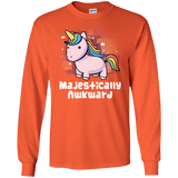 T-Shirts Orange / S Majestically Awkward Men's Long Sleeve T-Shirt