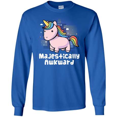 T-Shirts Royal / S Majestically Awkward Men's Long Sleeve T-Shirt