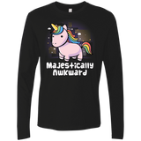 T-Shirts Black / S Majestically Awkward Men's Premium Long Sleeve