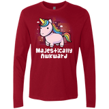 T-Shirts Cardinal / S Majestically Awkward Men's Premium Long Sleeve