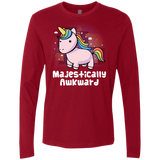 T-Shirts Cardinal / S Majestically Awkward Men's Premium Long Sleeve