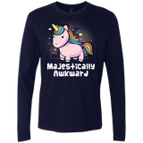 T-Shirts Midnight Navy / S Majestically Awkward Men's Premium Long Sleeve