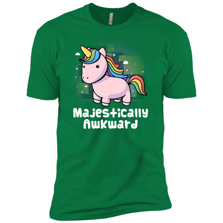 T-Shirts Kelly Green / X-Small Majestically Awkward Men's Premium T-Shirt