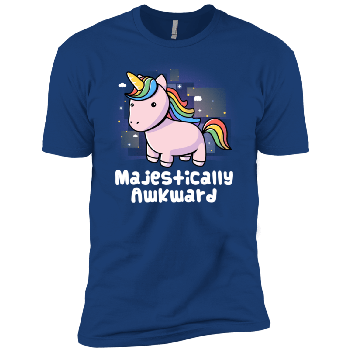 T-Shirts Royal / X-Small Majestically Awkward Men's Premium T-Shirt