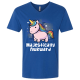 T-Shirts Royal / X-Small Majestically Awkward Men's Premium V-Neck