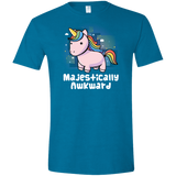 T-Shirts Antique Sapphire / S Majestically Awkward Men's Semi-Fitted Softstyle