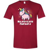 T-Shirts Cardinal Red / S Majestically Awkward Men's Semi-Fitted Softstyle