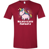 T-Shirts Cardinal Red / S Majestically Awkward Men's Semi-Fitted Softstyle