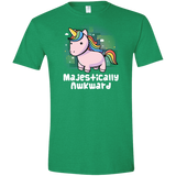 T-Shirts Heather Irish Green / M Majestically Awkward Men's Semi-Fitted Softstyle