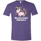 T-Shirts Heather Purple / S Majestically Awkward Men's Semi-Fitted Softstyle
