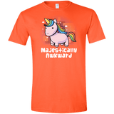 T-Shirts Orange / S Majestically Awkward Men's Semi-Fitted Softstyle