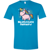 T-Shirts Sapphire / S Majestically Awkward Men's Semi-Fitted Softstyle