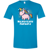 T-Shirts Sapphire / S Majestically Awkward Men's Semi-Fitted Softstyle