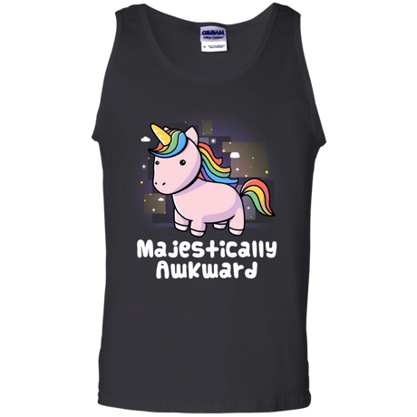 T-Shirts Black / S Majestically Awkward Men's Tank Top