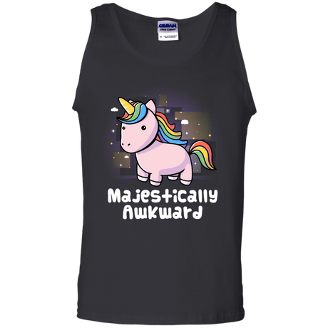 T-Shirts Black / S Majestically Awkward Men's Tank Top