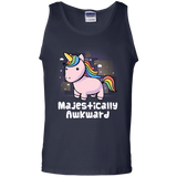 T-Shirts Navy / S Majestically Awkward Men's Tank Top