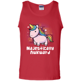 T-Shirts Red / S Majestically Awkward Men's Tank Top