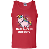 T-Shirts Red / S Majestically Awkward Men's Tank Top