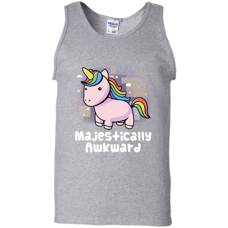 T-Shirts Sport Grey / S Majestically Awkward Men's Tank Top
