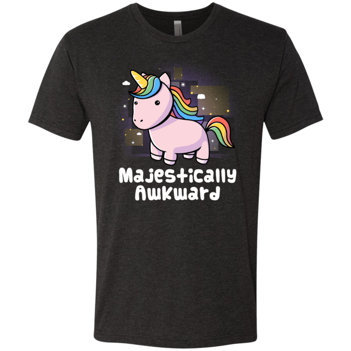 T-Shirts Vintage Black / S Majestically Awkward Men's Triblend T-Shirt