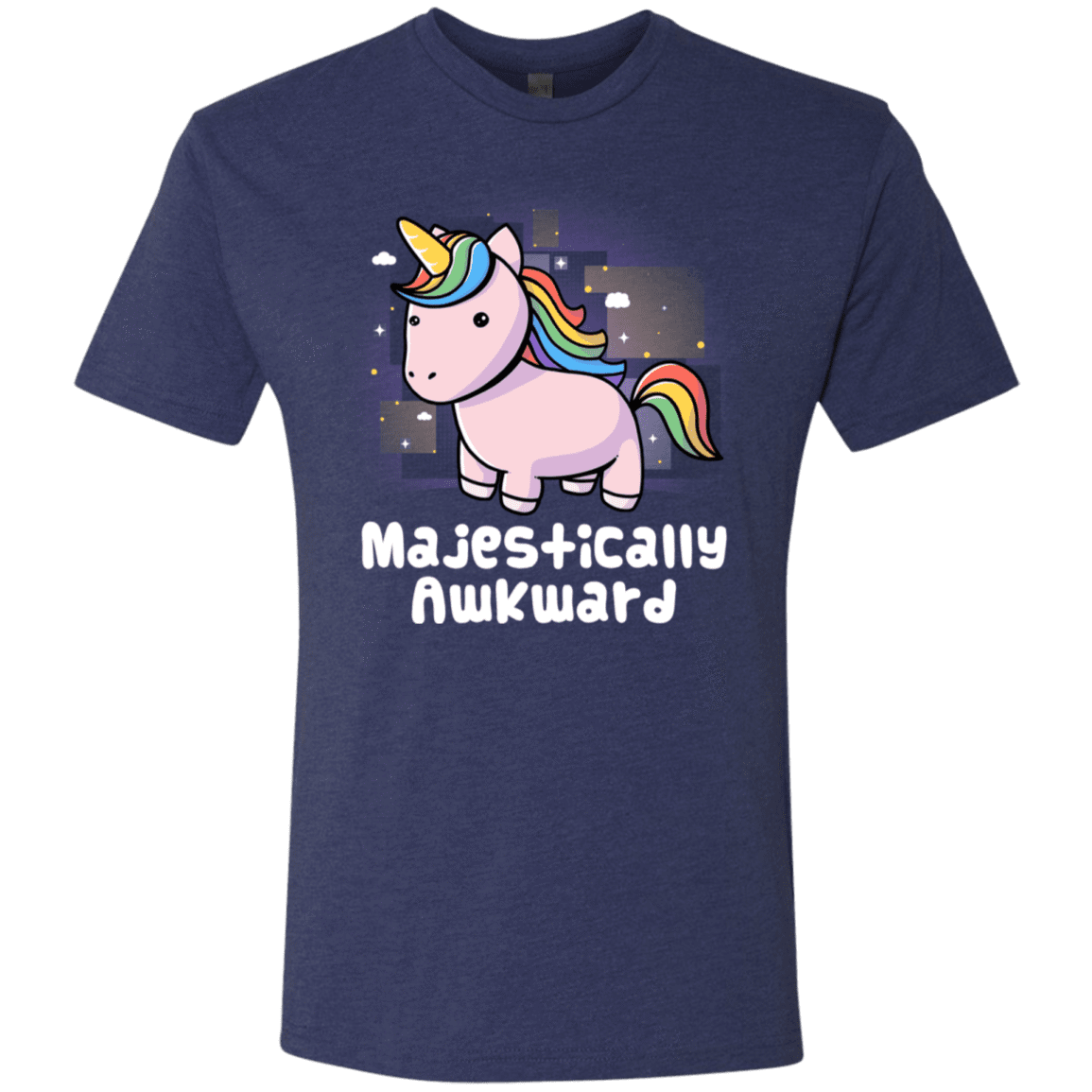 T-Shirts Vintage Navy / S Majestically Awkward Men's Triblend T-Shirt