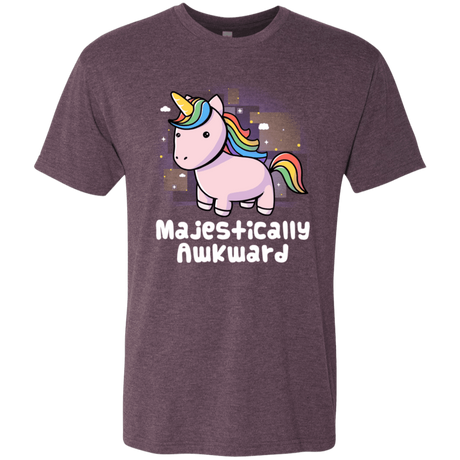 T-Shirts Vintage Purple / S Majestically Awkward Men's Triblend T-Shirt
