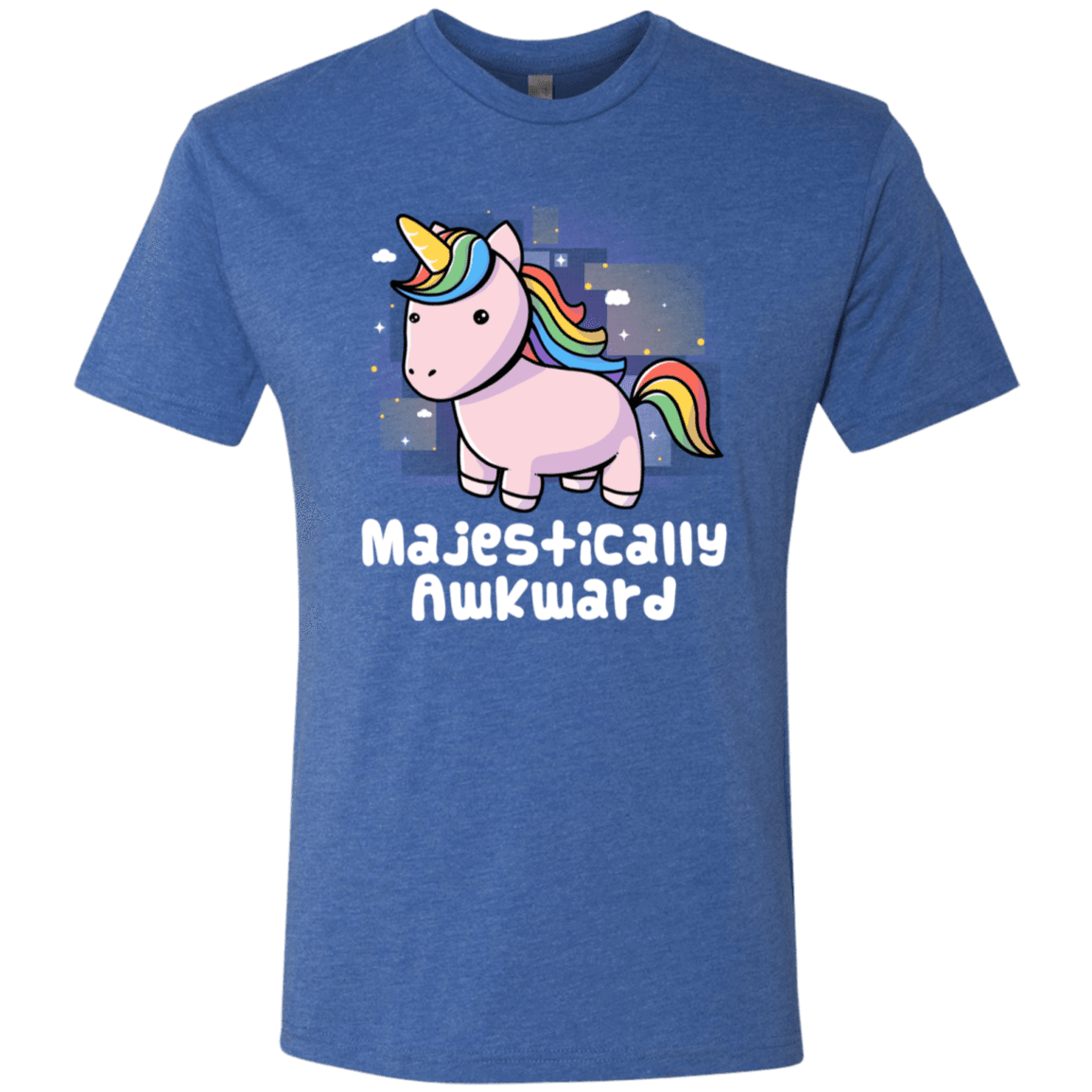 T-Shirts Vintage Royal / S Majestically Awkward Men's Triblend T-Shirt