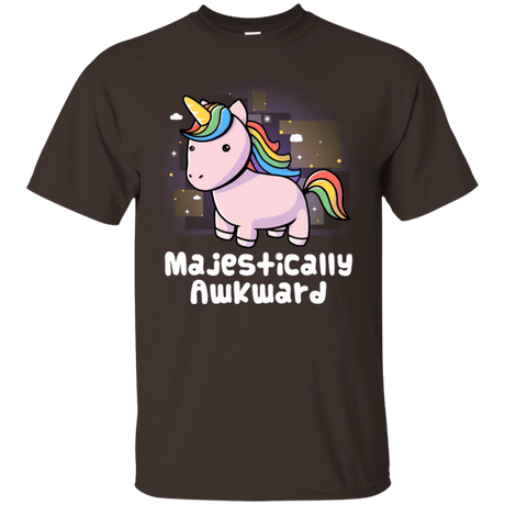 T-Shirts Dark Chocolate / S Majestically Awkward T-Shirt