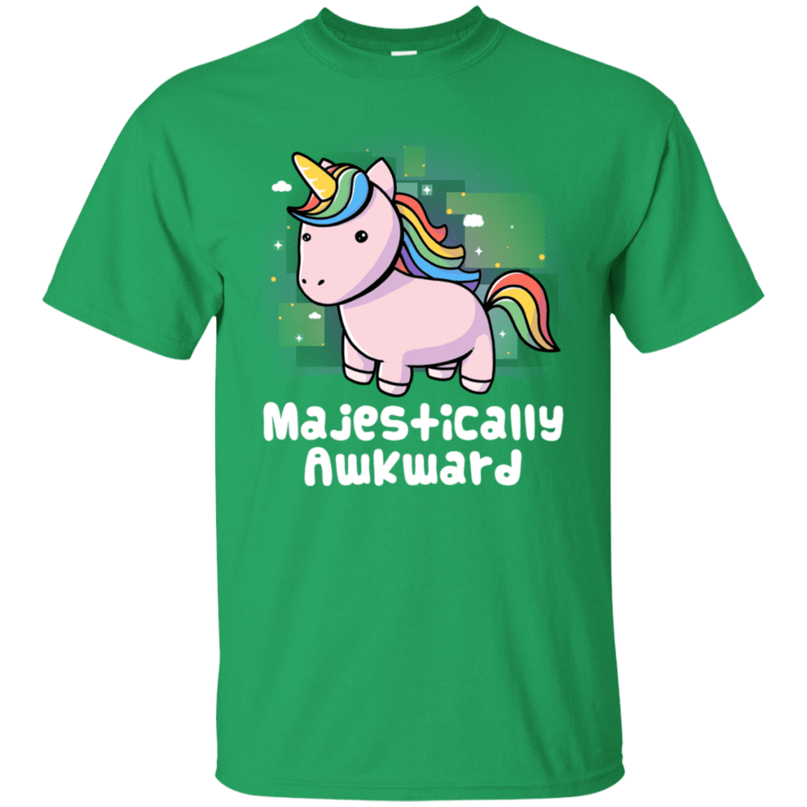 T-Shirts Irish Green / S Majestically Awkward T-Shirt