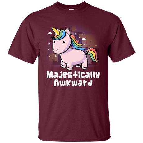 T-Shirts Maroon / S Majestically Awkward T-Shirt