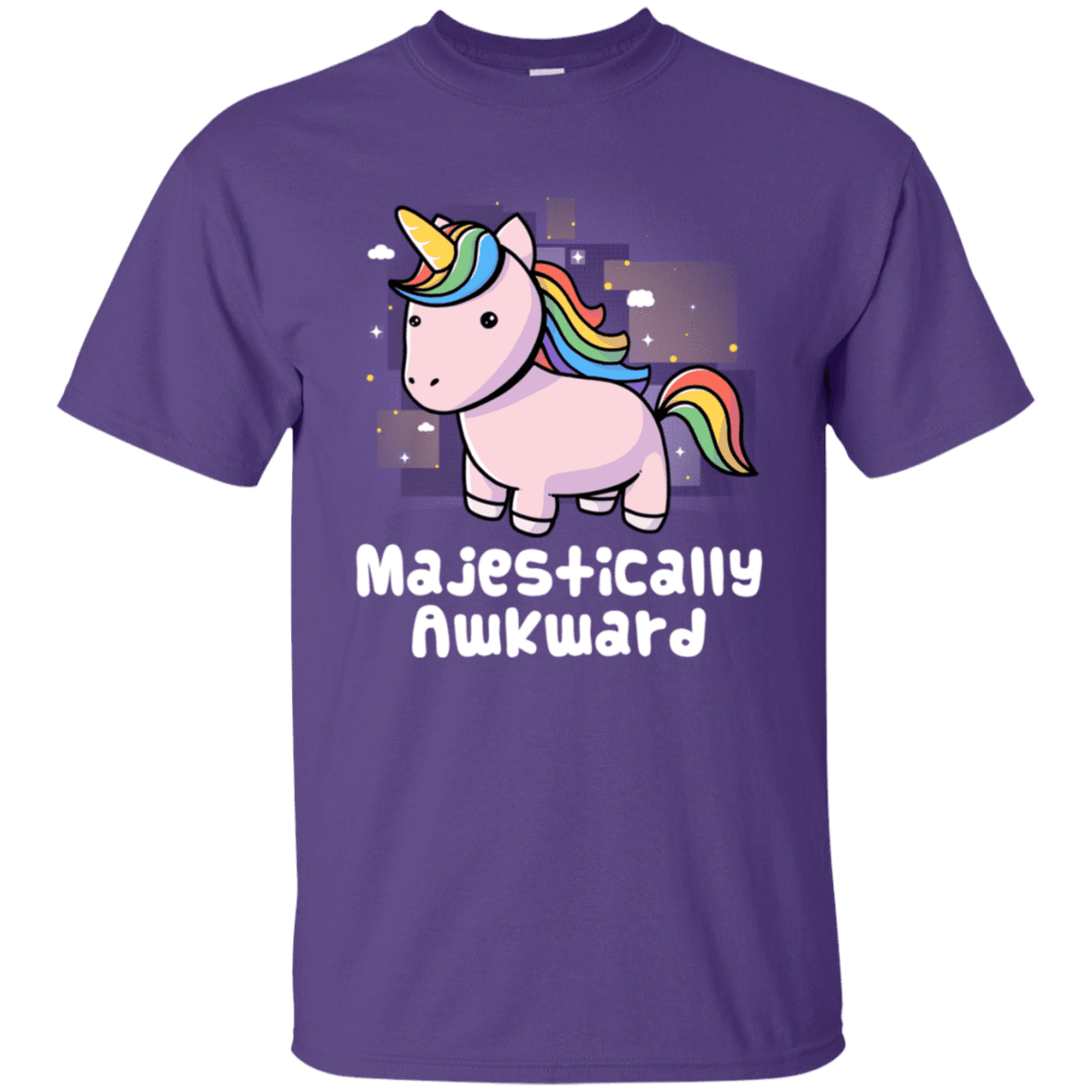 T-Shirts Purple / S Majestically Awkward T-Shirt