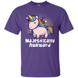T-Shirts Purple / S Majestically Awkward T-Shirt