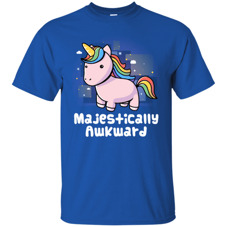 T-Shirts Royal / S Majestically Awkward T-Shirt