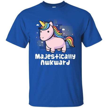 T-Shirts Royal / S Majestically Awkward T-Shirt