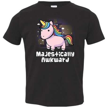 T-Shirts Black / 2T Majestically Awkward Toddler Premium T-Shirt